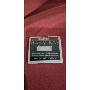 Mary Kay Mineral Eye Color Shadow - GRANITE Gray Silver Metallic 0.13080 New